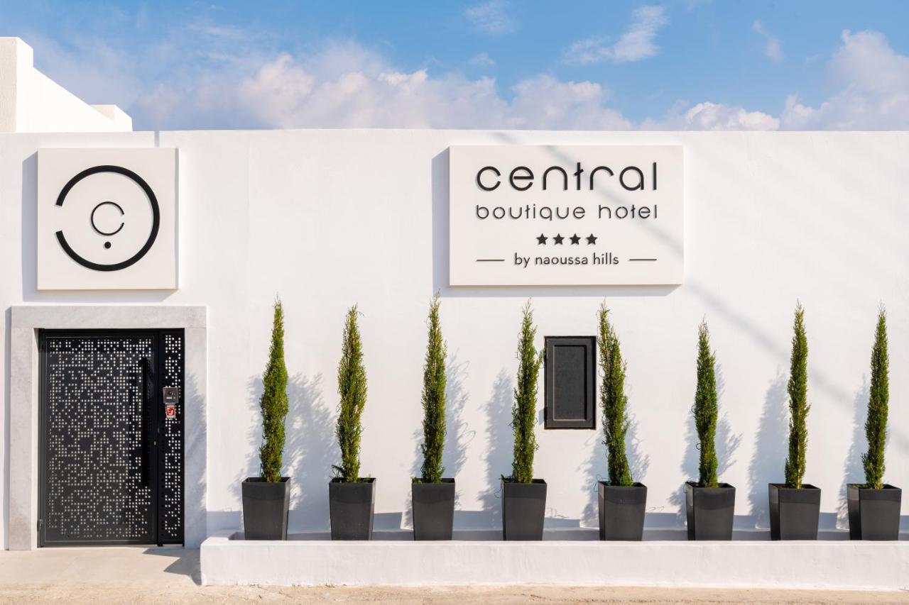 Central Boutique Hotel By Naoussa Hills Adults Only Exterior photo